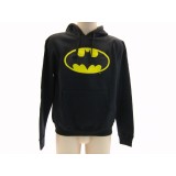 FELPA HOODIE BATMAN LOGO NERA