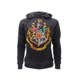 FELPA HOODIE HARRY POTTER HOGWARTS NERA