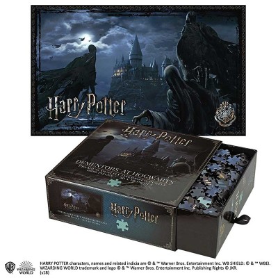 NOBLE COLLECTIONS HARRY POTTER DEMENTORS AT HOGWARTS 1000 PIECES PEZZI JIGSAW PUZZLE 75X45CM
