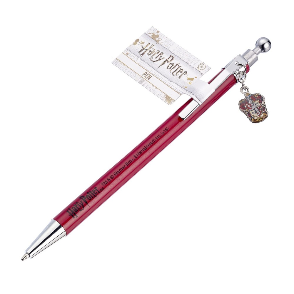 CARAT HARRY POTTER - GRYFFINDOR HOUSE CREST PEN PENNA