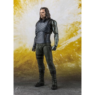 BANDAI AVENGERS INFINITY WAR - BUCKY + TAMASHII EFFECT IMPACT S.H. FIGUARTS ACTION FIGURE