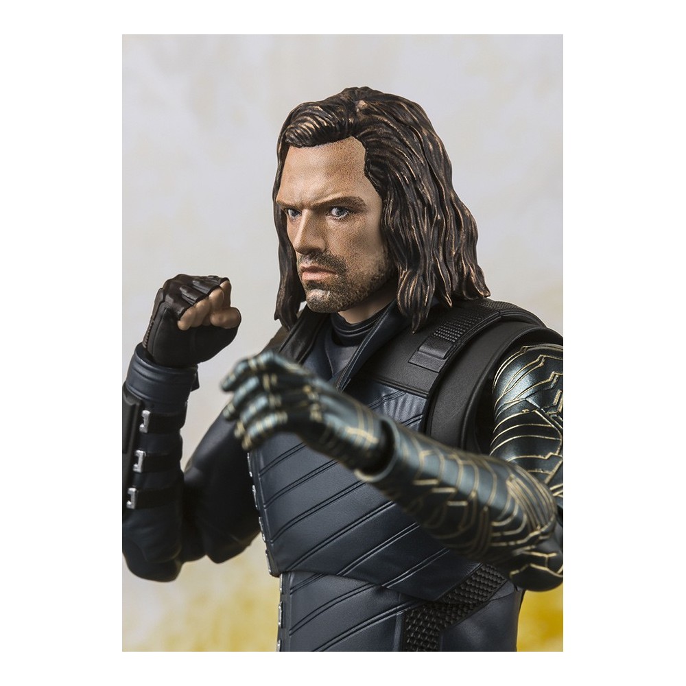 BANDAI AVENGERS INFINITY WAR - BUCKY + TAMASHII EFFECT IMPACT S.H. FIGUARTS ACTION FIGURE