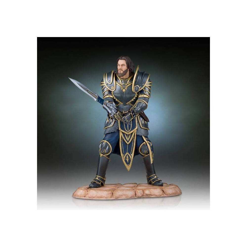 GENTLE GIANT WORLD OF WARCRAFT LOTHAR STATUE