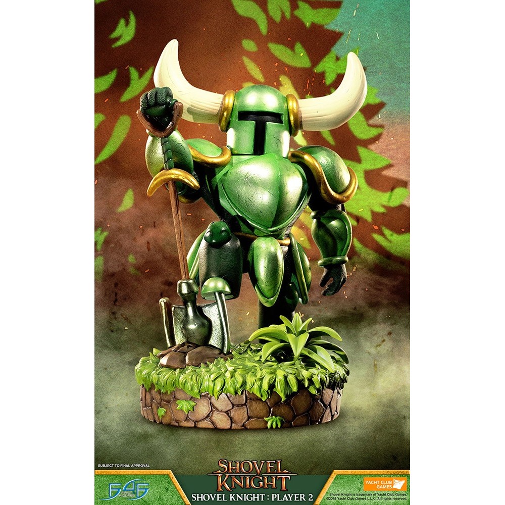 SHOVEL KNIGHT PLAYER 2 STATUE RESIN 39CM FIGURE FIRST4FIGURES