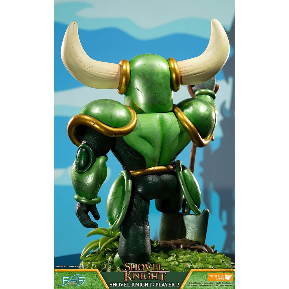 SHOVEL KNIGHT PLAYER 2 STATUE RESIN 39CM FIGURE FIRST4FIGURES
