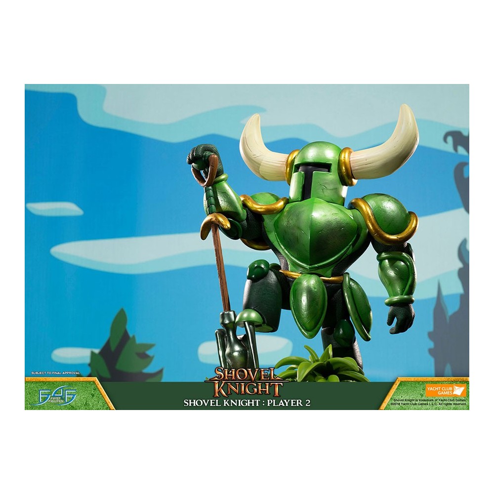 SHOVEL KNIGHT PLAYER 2 STATUE RESIN 39CM FIGURE FIRST4FIGURES