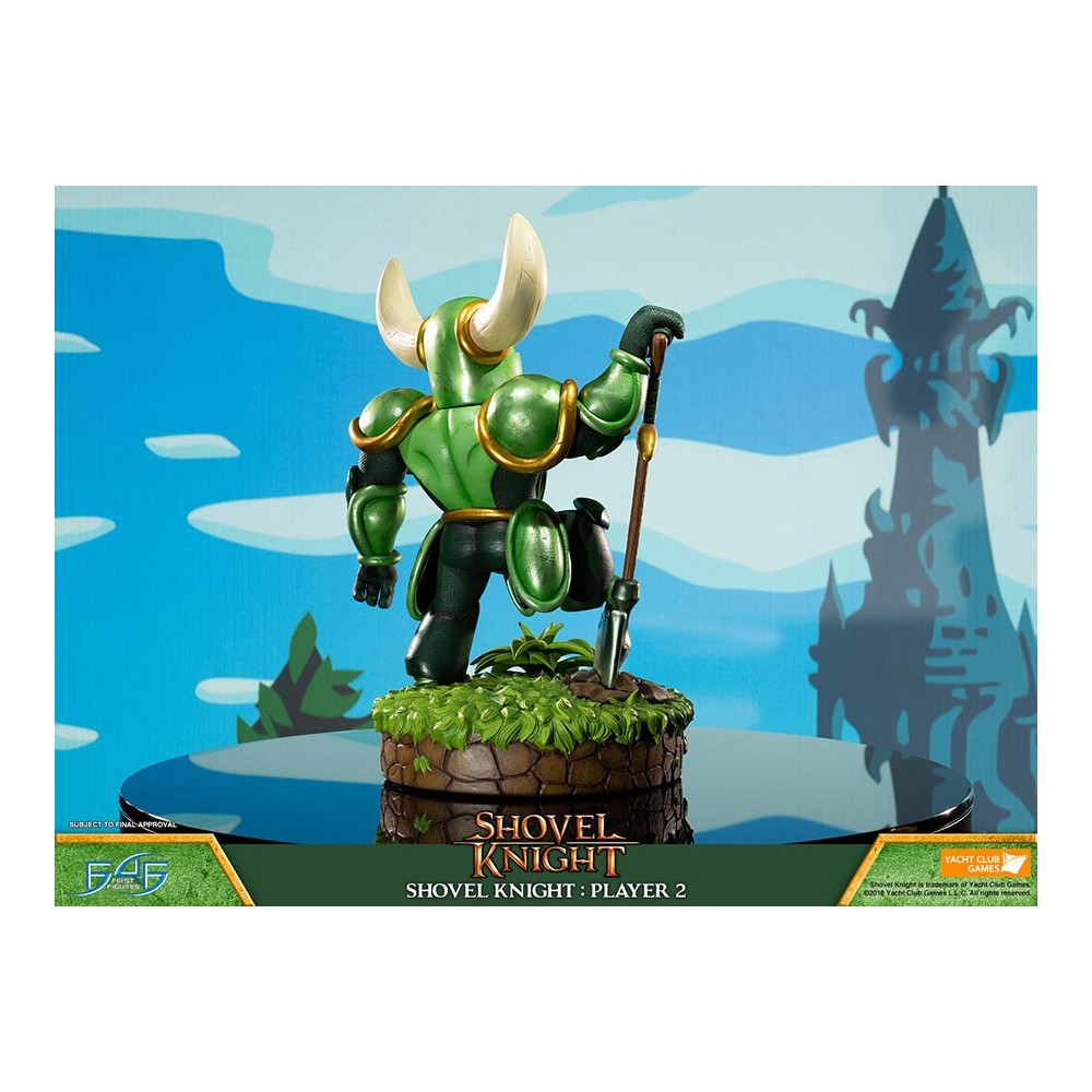 SHOVEL KNIGHT PLAYER 2 STATUE RESIN 39CM FIGURE FIRST4FIGURES