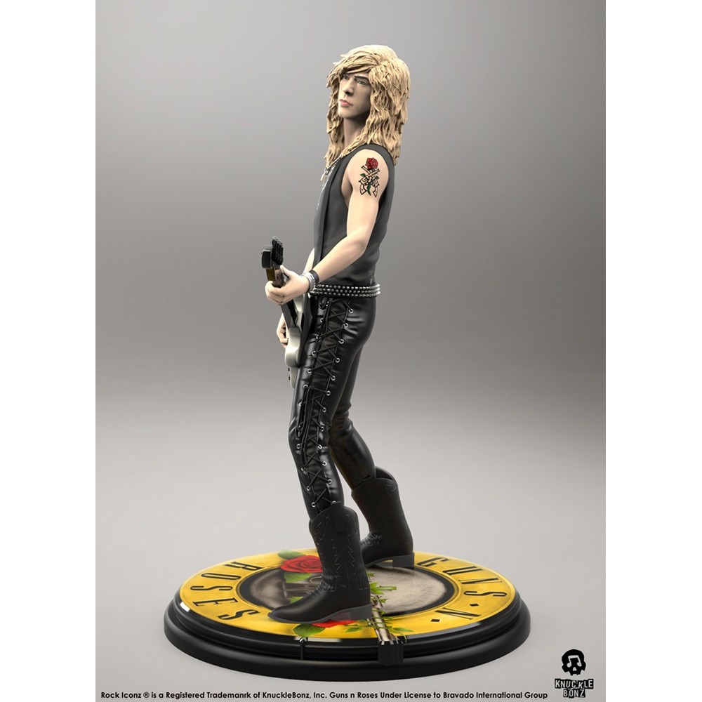 KNUCKLEBONZ GUNS-N-ROSES ROCK ICONZ - DUFF MCKAGAN 20CM RESIN STATUE FIGURE