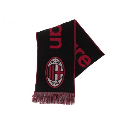 SCIARPA SCARF AC MILAN UFFICIALE WE ARE MILAN NERA