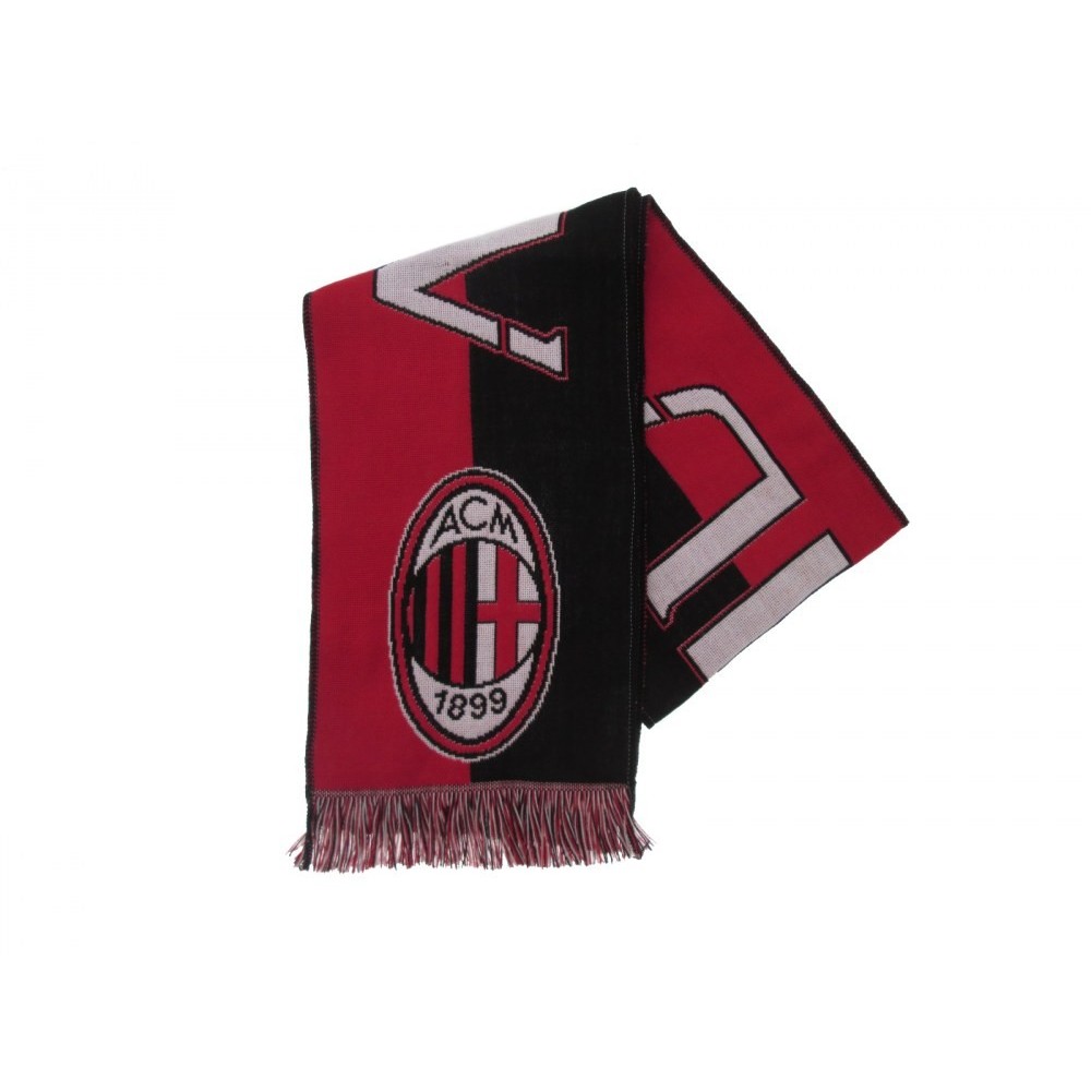 SCIARPA SCARF AC MILAN UFFICIALE ROSSONERA