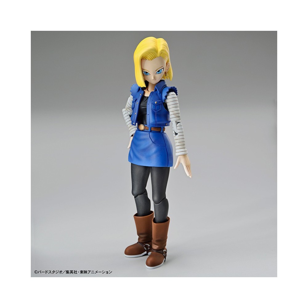 DRAGON BALL Z - FIGURE RISE ANDROID C-18 MODEL KIT ACTION FIGURE BANDAI