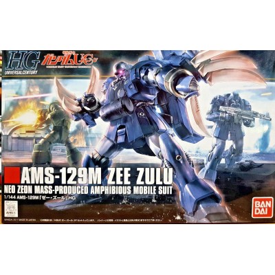 HIGH GRADE HGUC GUNDAM AMS-129M ZEE ZULU 1/144 MODEL KIT BANDAI