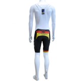 PANTALONCINI SALOPETTE DIVISA CICLISMO GERMANIA NAZIONALE GERMANY TEAM CYCLING ALKA