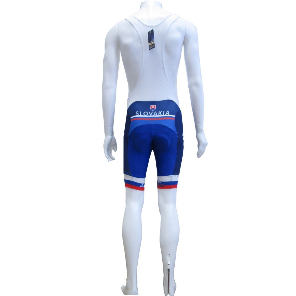 PANTALONCINI SALOPETTE DIVISA CICLISMO SLOVACCHIA NAZIONALE SLOVAKIA TEAM CYCLING ALKA