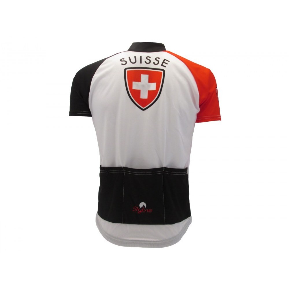 ALKA MAGLIA DIVISA CICLISMO SVIZZERA NAZIONALE SUISSE TEAM CYCLING
