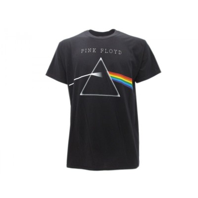 MAGLIA T SHIRT PINK FLOYD LOGO NERA