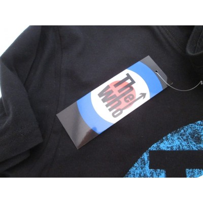MAGLIA T SHIRT THE WHO LOGO NERA