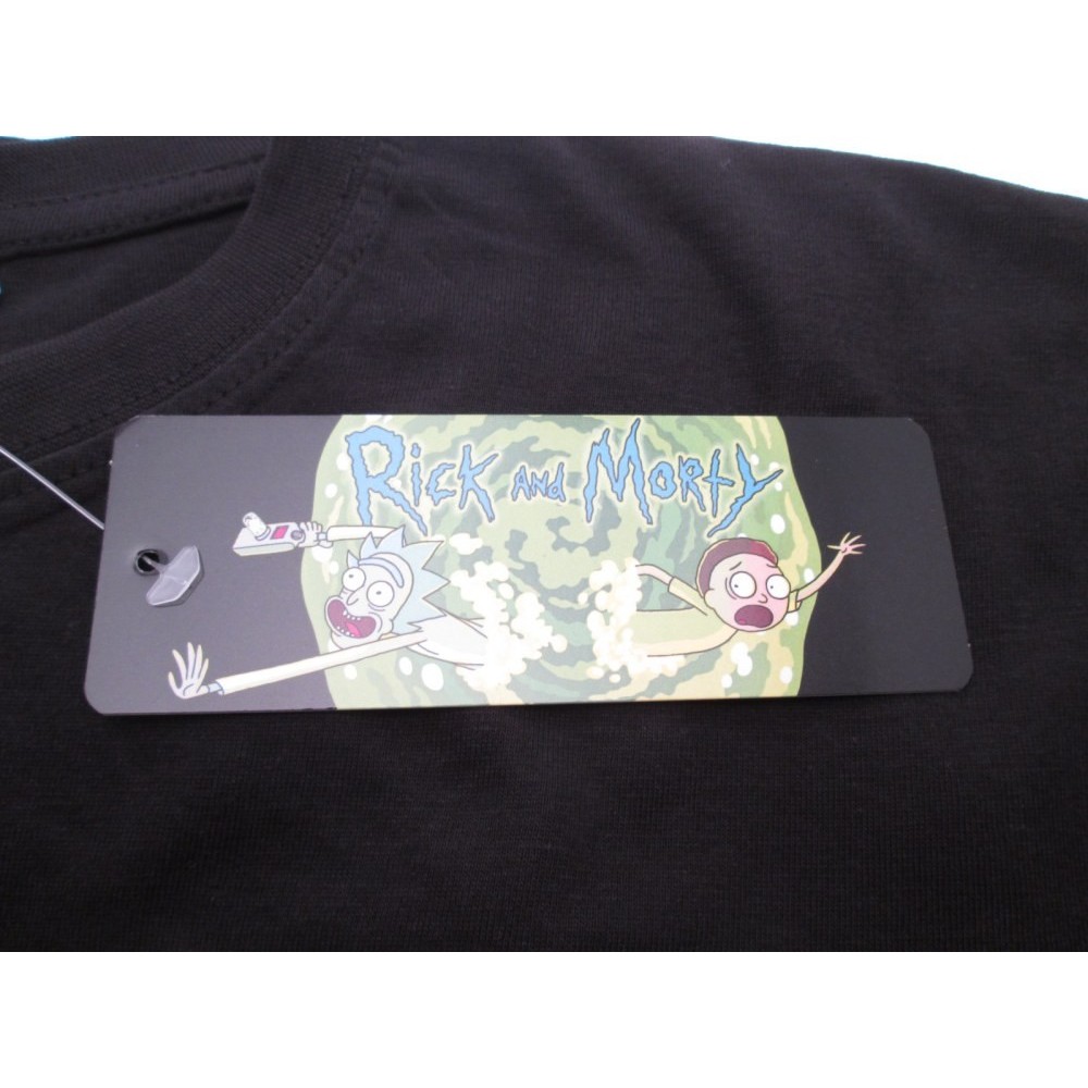 MAGLIA T SHIRT RICK AND MORTY PORTALE