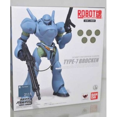 THE ROBOT SPIRITS - PATLABOR BROKEN ACTION FIGURE BANDAI
