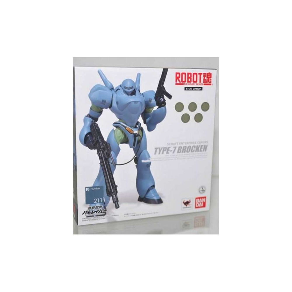 THE ROBOT SPIRITS - PATLABOR BROKEN ACTION FIGURE BANDAI