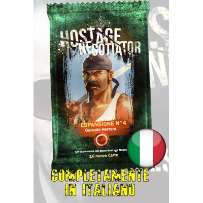 DO NOT PANIC GAMES HOSTAGE NEGOTIATOR ESP.4 GONZALO HERRERA EDIZIONE ITALIANA