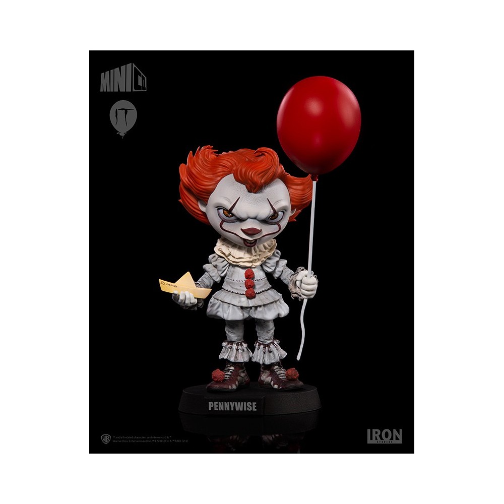 IRON STUDIOS IT PENNYWISE DELUXE MINICO FIGURE 20 CM STATUE