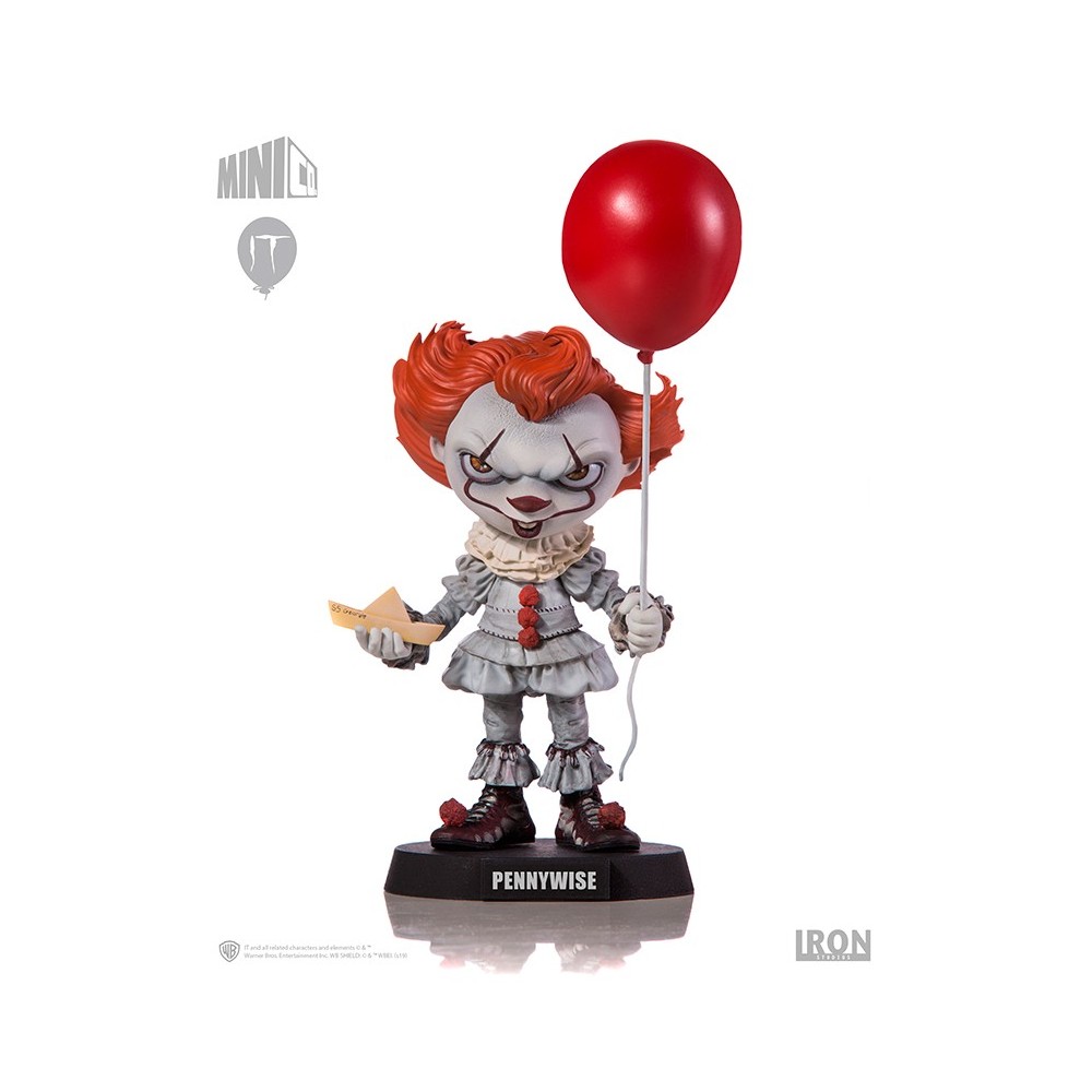IT PENNYWISE DELUXE MINICO FIGURE 20 CM STATUE IRON STUDIOS