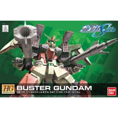 HIGH GRADE HG BUSTER GUNDAM GAT-X103 1/144 MODEL KIT ACTION FIGURE BANDAI