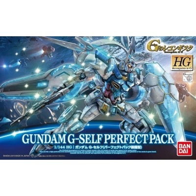 BANDAI HIGH GRADE HG GUNDAM G-SELF WITH PERFECT PACK 1/144 MODEL KIT