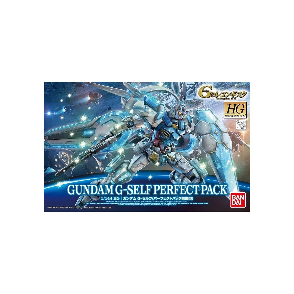 BANDAI HIGH GRADE HG GUNDAM G-SELF WITH PERFECT PACK 1/144 MODEL KIT