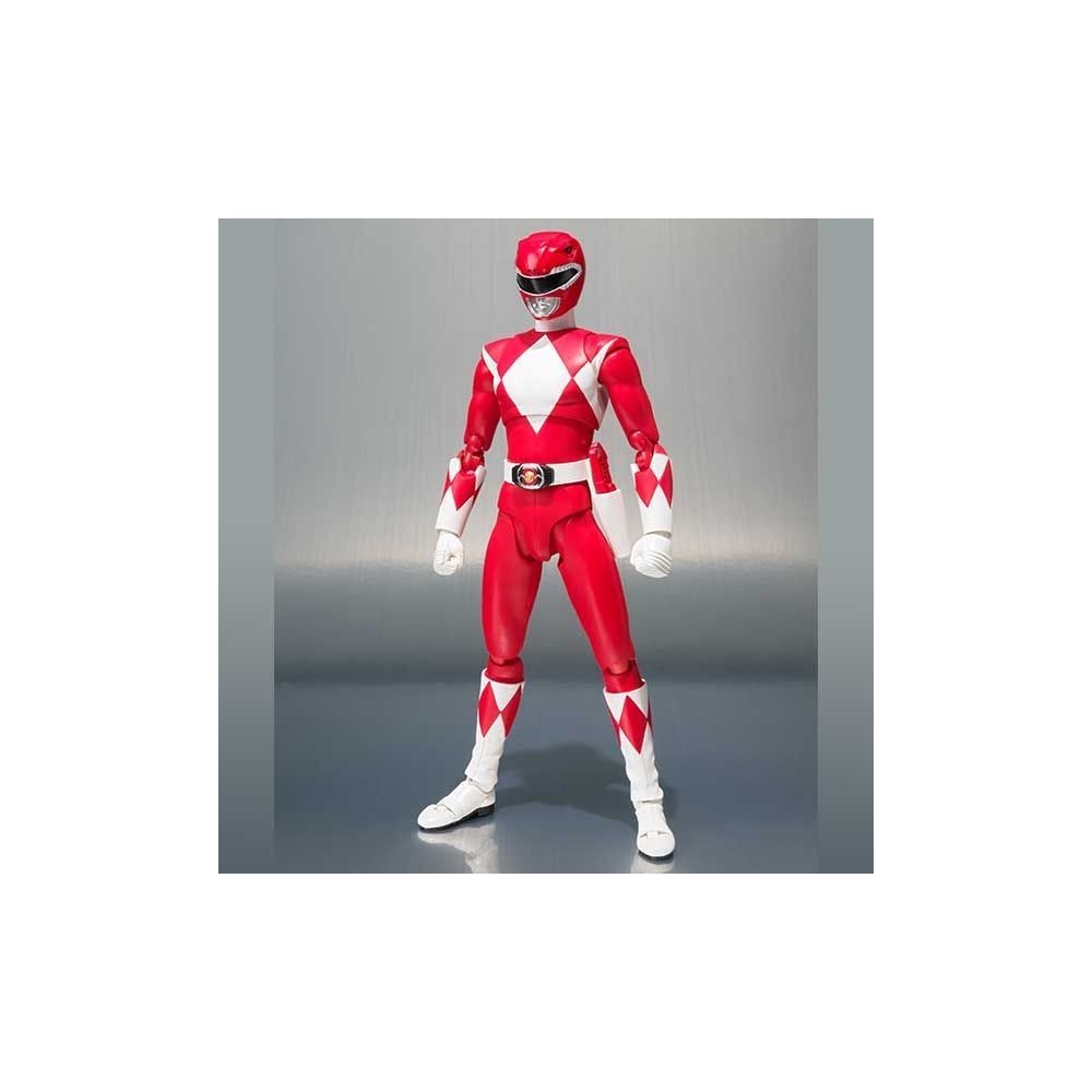 POWER RANGERS RED RANGER SDCC 2018 S.H. FIGUARTS ACTION FIGURE BANDAI