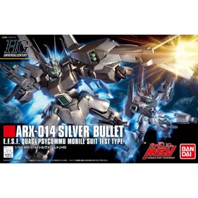 BANDAI HIGH GRADE HGUC GUNDAM ARX-014 SILVER BULLET 1/144 MODEL KIT