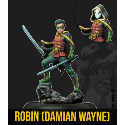 KNIGHT MODELS BATMAN MINIATURE GAME - ROBIN AND GOLIATH MINI RESIN STATUE FIGURE