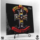 GUNS-N-ROSES APPETITE FOR DESTRUCTION 3D VINYL 30CM RESIN REPLICA KNUCKLEBONZ