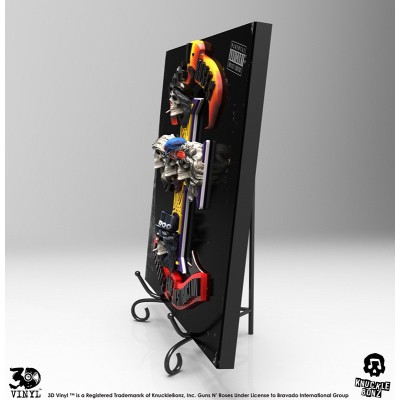 GUNS-N-ROSES APPETITE FOR DESTRUCTION 3D VINYL 30CM RESIN REPLICA KNUCKLEBONZ