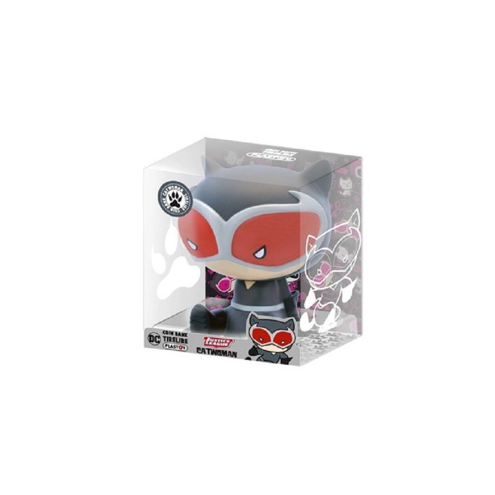 PLASTOY CATWOMAN CHIBI BANK SALVADANAIO FIGURE
