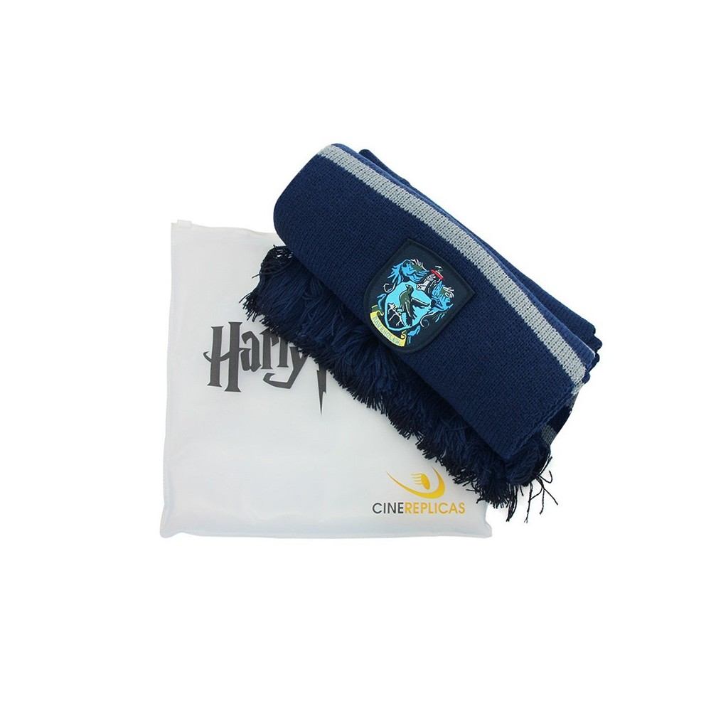 CINEREPLICAS HARRY POTTER RAVENCLAW SCARF SCIARPA CORVONERO