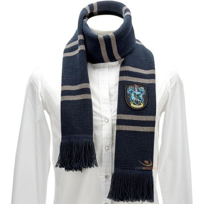 CINEREPLICAS HARRY POTTER RAVENCLAW SCARF SCIARPA CORVONERO