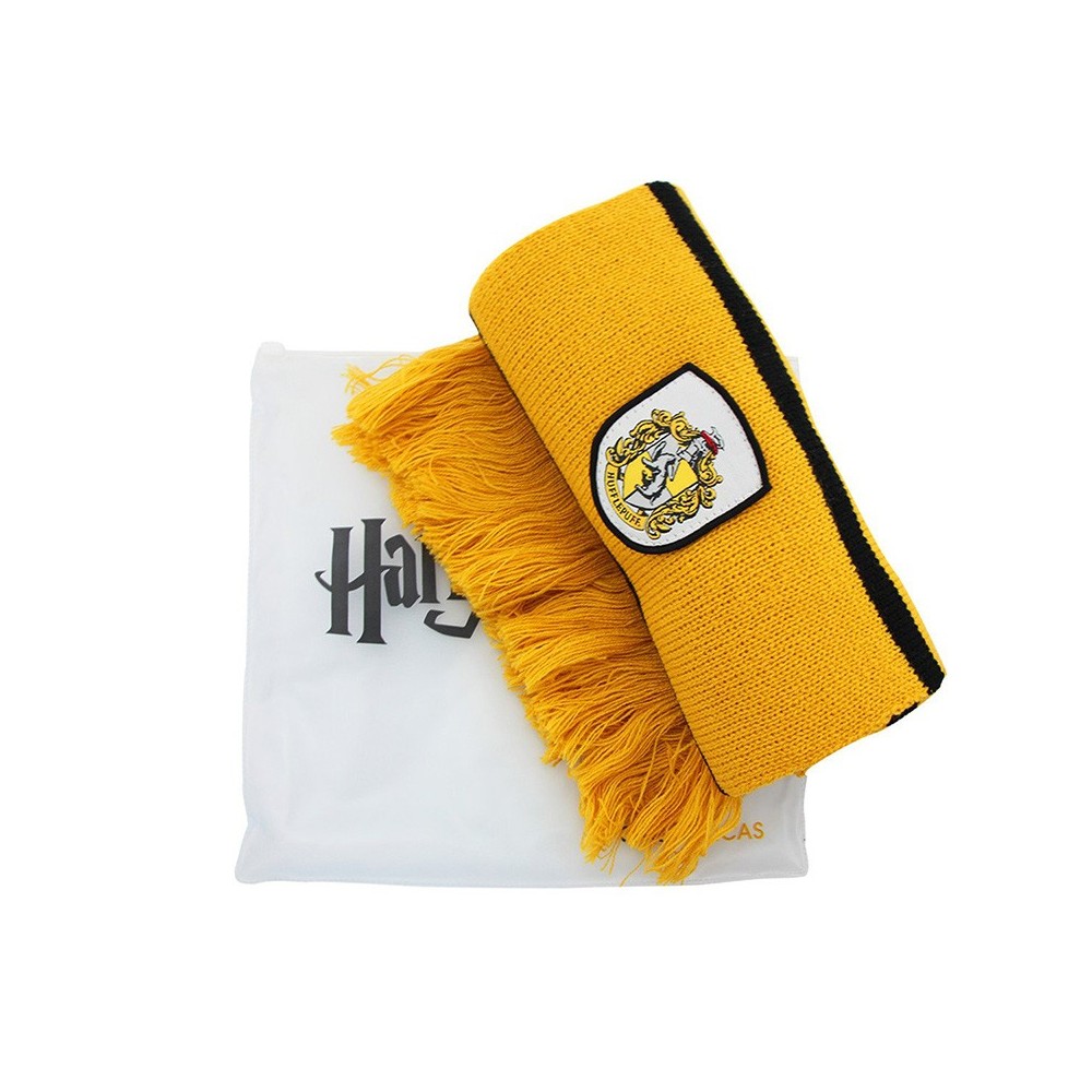 HARRY POTTER HUFFLEPUFF SCARF SCIARPA TASSOROSSO CINEREPLICAS