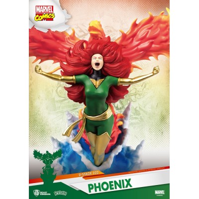MARVEL COMICS X-MEN DARK PHOENIX D-SELECT 16CM STATUE FIGURE BEAST KINGDOM
