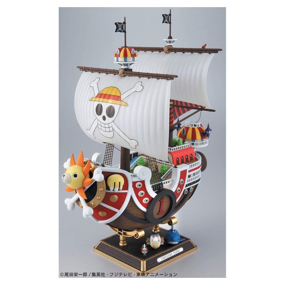 ONE PIECE THOUSAND SUNNY NEW WORLD VER MODEL KIT BANDAI