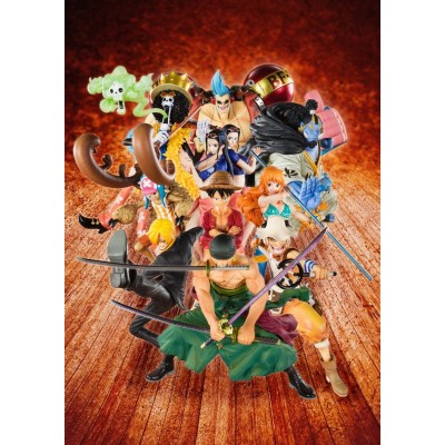 ONE PIECE ZERO STRAW HAT LUFFY FIGUARTS ZERO ACTION FIGURE BANDAI