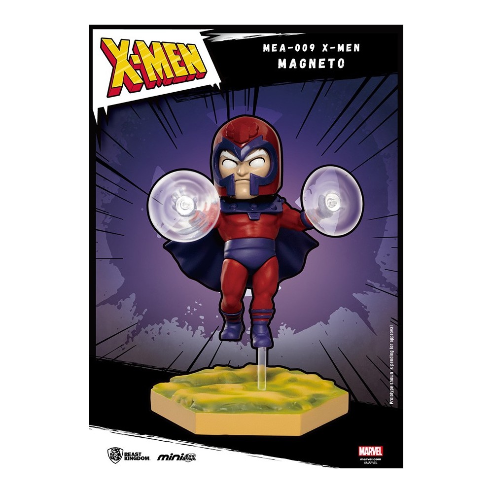 MARVEL COMICS X-MEN MINI EGG ATTACK FIGURE MAGNETO 8 CM BEAST KINGDOM