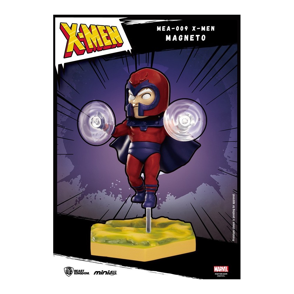 MARVEL COMICS X-MEN MINI EGG ATTACK FIGURE MAGNETO 8 CM BEAST KINGDOM
