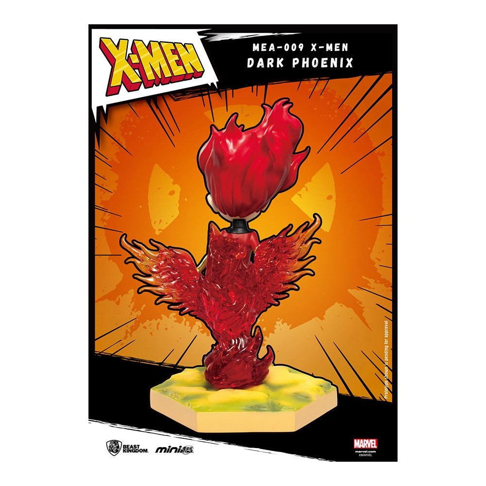 MARVEL COMICS X-MEN MINI EGG ATTACK FIGURE DARK PHOENIX 10 CM BEAST KINGDOM