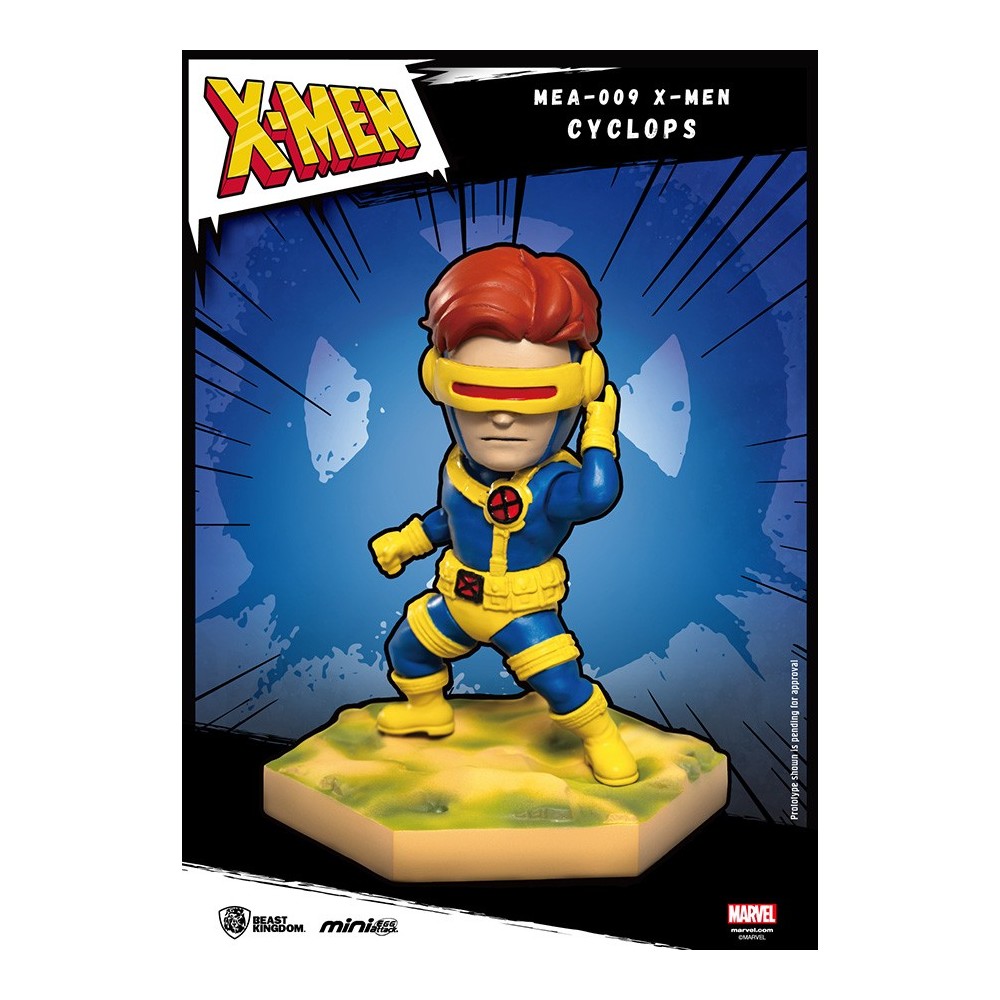 MARVEL COMICS X-MEN MINI EGG ATTACK FIGURE CYCLOPS 8 CM BEAST KINGDOM