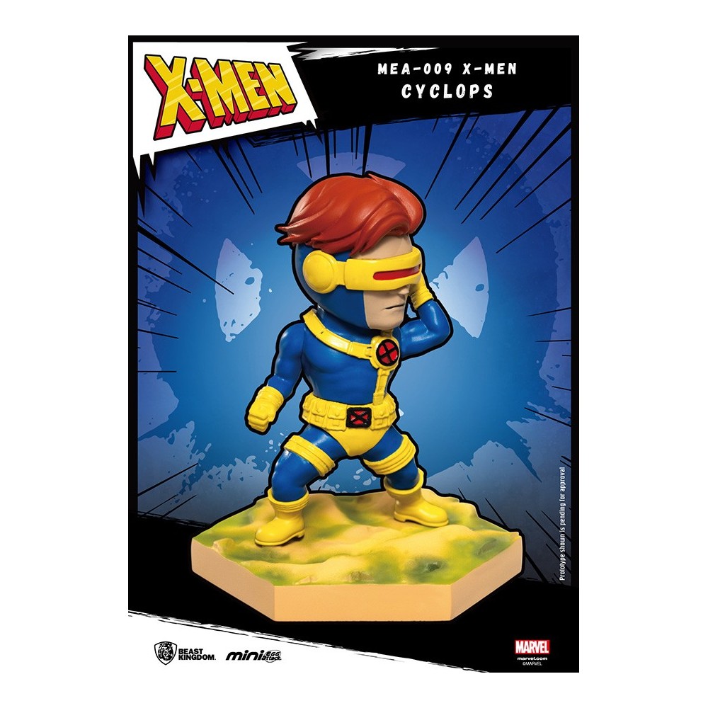 MARVEL COMICS X-MEN MINI EGG ATTACK FIGURE CYCLOPS 8 CM BEAST KINGDOM