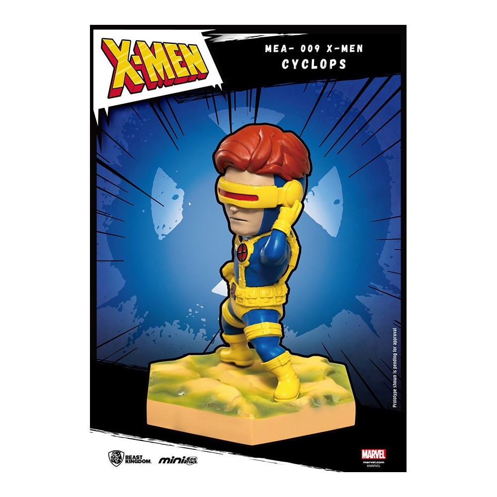 MARVEL COMICS X-MEN MINI EGG ATTACK FIGURE CYCLOPS 8 CM BEAST KINGDOM