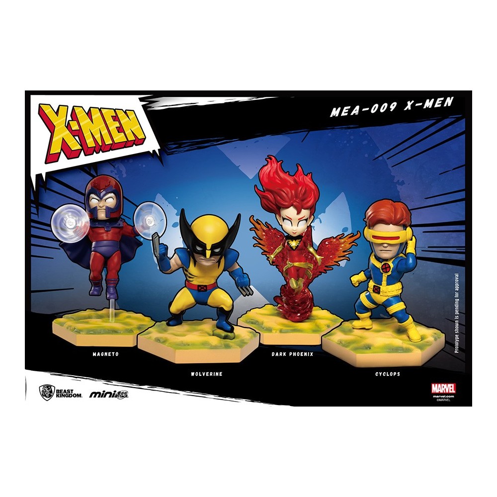 MARVEL COMICS X-MEN MINI EGG ATTACK FIGURE CYCLOPS 8 CM BEAST KINGDOM