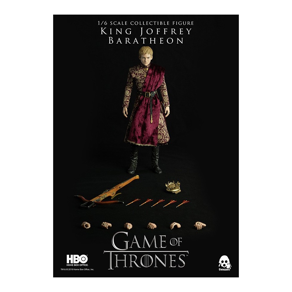 GAME OF THRONES - KING JOFFREY BARATHEON1/6 30 CM ACTION FIGURE THREEZERO